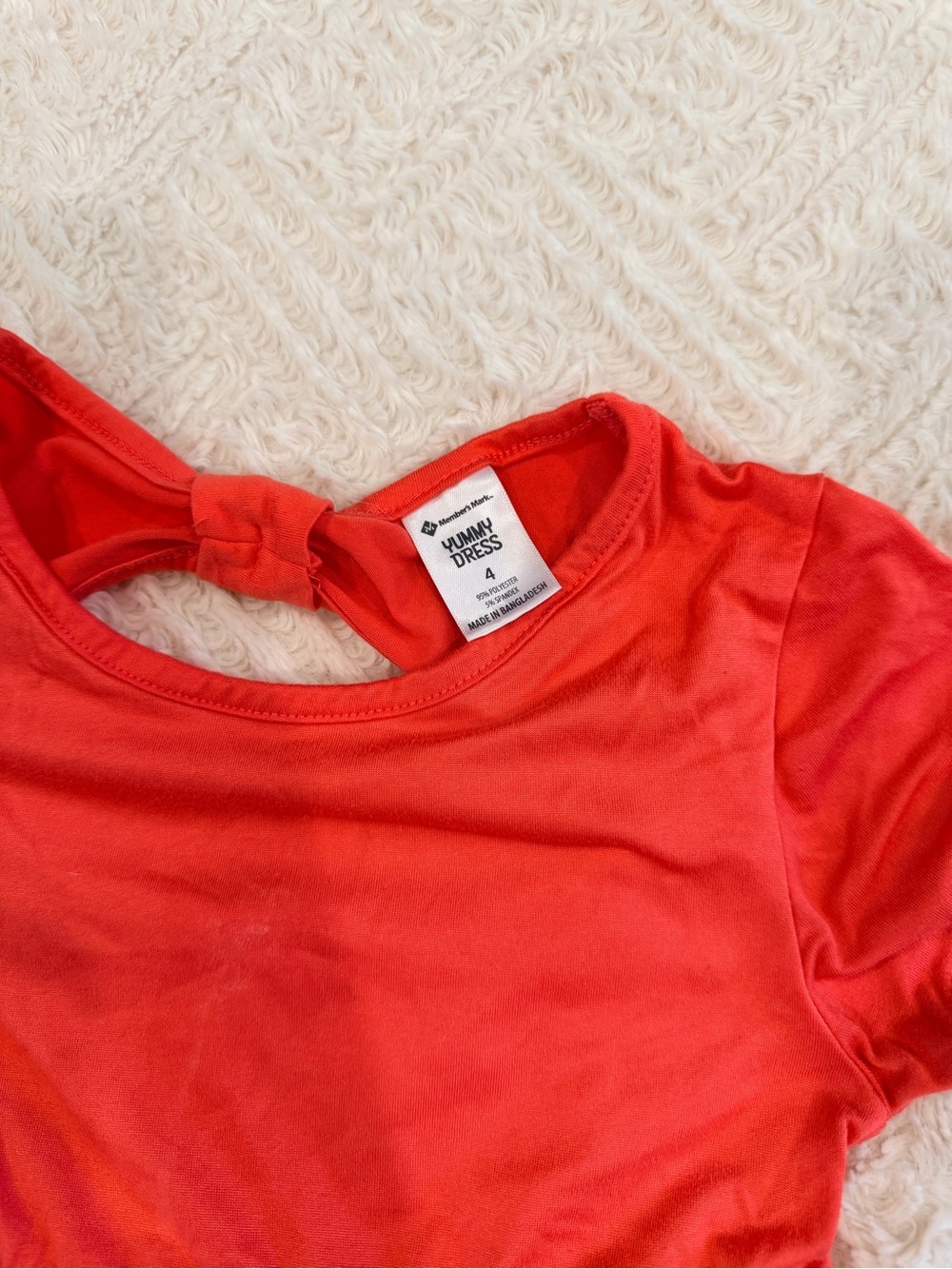 Girls Dress Lot of 3 | Size 4 | Short Sleeve Back Bow - Picture 8 of 12